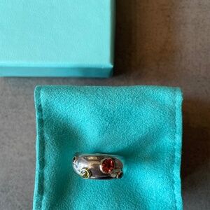 Tiffany Sterling Silver Etoile Ring
